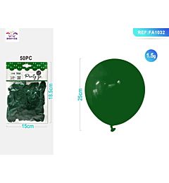 PALLONCINI VERDE FORESTA 25CM - 50PZParty Go