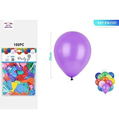 PALLONCINI - COLORI MISTI 25CM - 100PZParty Go