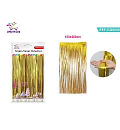 TENDA DECORATIVA PER FESTE - ORO - 2M