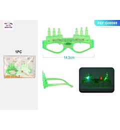 OCCHIALE PER PARTY A LUCI LED - 1PZ