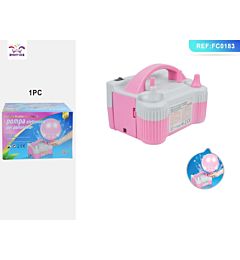 POMPA ELETTRICA PER PALLONCINI A DUE TESTE - ROSA