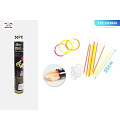 LIGHTSTICK - COLORI MISTI 20CM - 50PZParty Go
