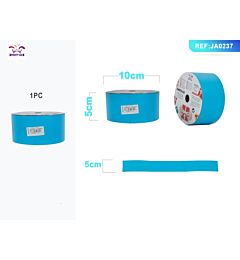 NASTRO REGALO PP - AZZURRO - 5CM x 27 METRIParty Go