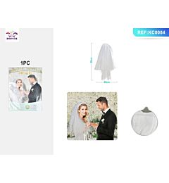 VELO DI PAILLETTES DA SPOSA - 1PZ
