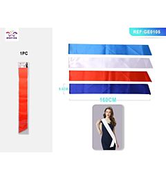 FASCIA PER FESTE - COLORI ASSORTITI 160x9,5CM - 1PZ