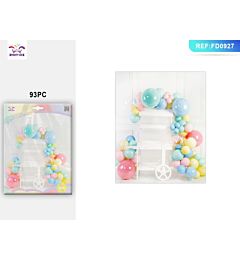 SET PALLONCINI - COLORI PASTELLO - 93PZParty Go