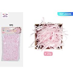 PAGLIA DI CARTA PER REGALI - ROSA - 20GParty Go