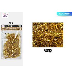 PAGLIA DI CARTA PER REGALI - ORO - 20GParty Go