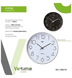 Orologio da Parete Tondo Ø35cm - 1880/10