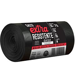 Sacco Nero Extra Resistente - 55x70cm - 20pzCinquenovesette