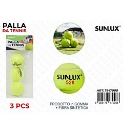 PALLA DA TENNIS 3PC /PZ DASunlux