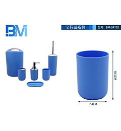 BICCHIERE DA BAGNO BASIC - BLUBm
