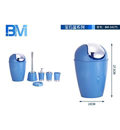 PATTUMIERA BAGNO TRIANGOLARE - BLU