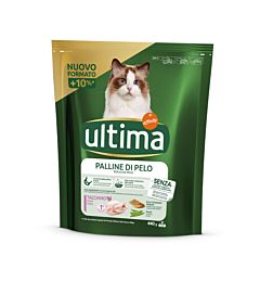 Ultima Gatti Palline di Pelo - Tacchino - 440g