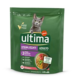 Ultima Gatti Sterilizzati Adulto - Manzo - 440g
