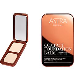 COMPACT FOUNDATION BALM, BRONZER, BASE - N.01Astra