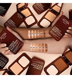 COMPACT FOUNDATION BALM, BRONZER, BASE - N.04Astra