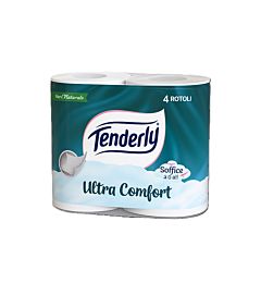 Tenderly Carta Igienica Ultra Comfort - 4 Rotoli 3 Veli