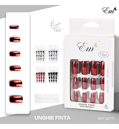UNGHIE FINTE METALLIZATE