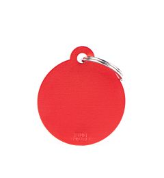CERCHIO L ALLUMINIO ROSSO BASIC I TAG YOUMy Family