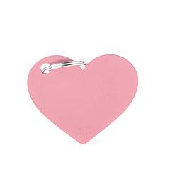 CUORE L ALLUMINIO ROSA BASIC I TAG YOUMy Family