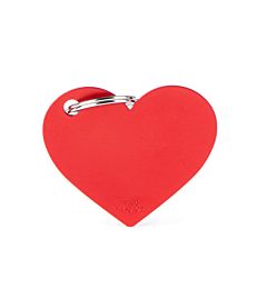 CUORE L ALLUMINIO ROSSO BASIC I TAG YOUMy Family