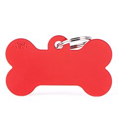 OSSO XL ALLUMINIO ROSSO BASIC I TAG YOUMy Family