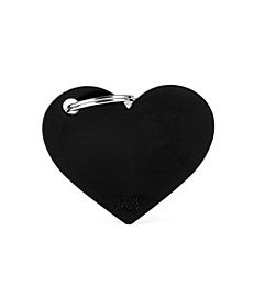 CUORE L ALLUMINIO NERO BASIC I TAG YOU