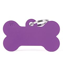 OSSO XL ALLUMINIO VIOLA BASIC I TAG YOUMy Family