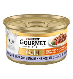 Gourmet Gold - Vitello in Salsa con Verdure - 85g