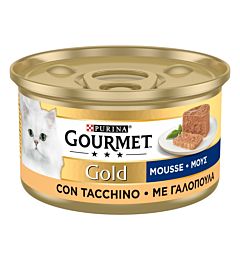Gourmet Gold - Mousse con Tacchino - 85g