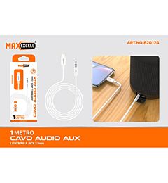 CAVO AUDIO AUX LIGHTNING A JACK3.5MM
