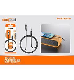 CAVO AUDIO AUX TYPE-C A JACK 3.5MM