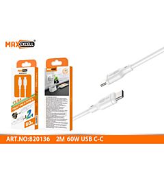CAVO DA TYPE-C A TYPE-C FAS CHARGE 2M 3.5A/60W