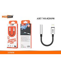 ADATTATORE DA LIGHTNING A JACK DA 3.5MM PER CUFFIE