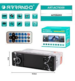 AUTORADIO CON SCHERMO + TELECOMANDO - AC79309Arrango