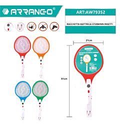 RACCHETTA ELETTRICA LED ANTI-ZANZARE
