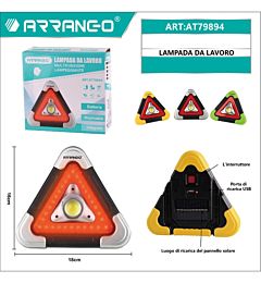 LAMPADA DA LAVORO MULTIFUNZIONE LAMPEGGIANTEArrango