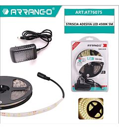 Striscia Adesva LED 4500K - 5M