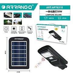 Lampione Solare 30W LED - AP76318Arrango