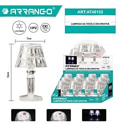 Lampada da Tavolo Decorativa Luce Fredda - AT48152Arrango
