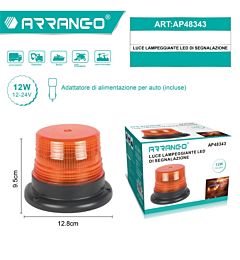 LUCE LAMPEGGIANTE LED DI SEGNALAZIONE - 12WArrango