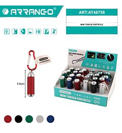 MINI TORCIA PORTATILE - AT48758Arrango