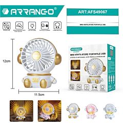 MINI VENTILATORE LED - ASTRONAUTAArrango