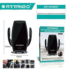 Supporto Cellulare con Ricarica Wireless per Auto - AR49237