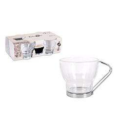 SET 4 BICCHIERI CAFE 100CC  GLASSIC