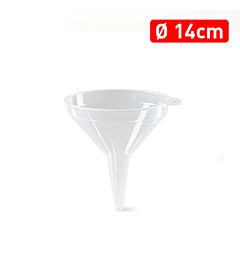 IMBUTO 14 CM TRASPARENTEPlastic Forte