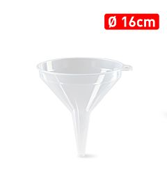 IMBUTO 16 CM TRASPARENTEPlastic Forte