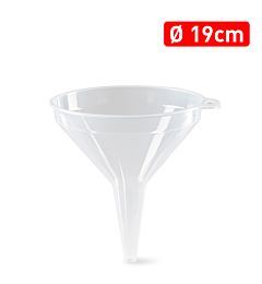 IMBUTO 19 CM TRASPARENTEPlastic Forte