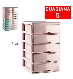 CASSETTIERA 5 CASSETTI GUADIANA SURTIDO VRM ALLPlastic Forte